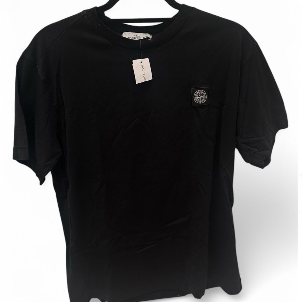 Black Stone Island Men's T-Shirt